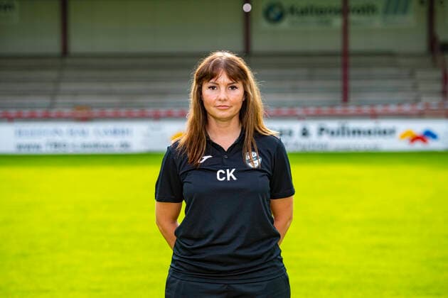 Christin Kowalski Physiotherapist Sport Club Verl 1924 3 Liga, portrait date 2020 2021, Copyright: xChristopherxNeundorfx xKirchner-Mediax