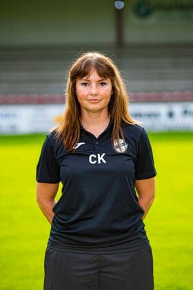 Christin Kowalski Physiotherapist Sport Club Verl 1924 3 Liga, portrait date 2020 2021, Copyright: xChristopherxNeundorfx xKirchner-Mediax