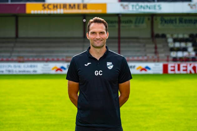 Guerino Capretti Trainer Sport Club Verl 1924 3 Liga, portrait date 2020 2021, Copyright: xChristopherxNeundorfx xKirchner-Mediax