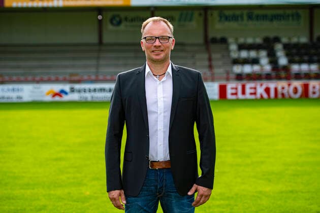 Raimund Bertels President Sport Club Verl 1924 3 Liga, portrait date 2020 2021, Copyright: xChristopherxNeundorfx xKirchner-Mediax