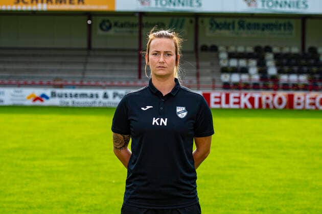 Katharina Nadermann Athletics coach Sport Club Verl 1924 3 Liga, portrait date 2020 2021, Copyright: xChristopherxNeundorfx xKirchner-Mediax