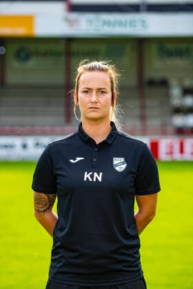 Katharina Nadermann Athletics coach Sport Club Verl 1924 3 Liga, portrait date 2020 2021, Copyright: xChristopherxNeundorfx xKirchner-Mediax