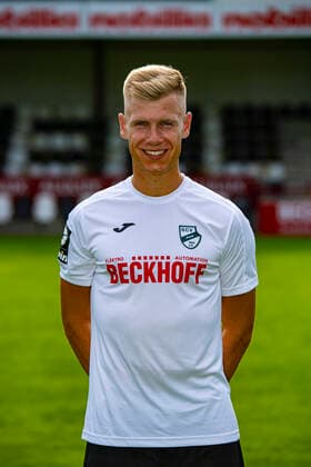 Barne Pernot Sport Club Verl 1924 3 Liga, portrait date 2020 2021, Copyright: xChristopherxNeundorfx xKirchner-Mediax