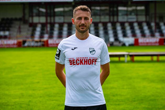 Nico Hecker Sport Club Verl 1924 3 Liga, portrait date 2020 2021, Copyright: xChristopherxNeundorfx xKirchner-Mediax