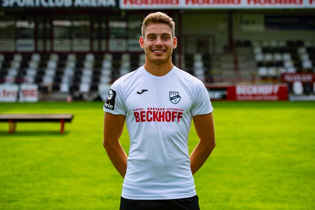 Lars Ritzka Sport Club Verl 1924 3 Liga, portrait date 2020 2021, Copyright: xChristopherxNeundorfx xKirchner-Mediax
