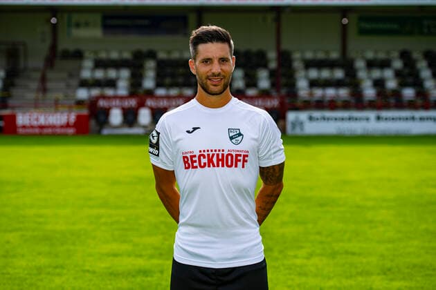 Sascha Korb Sport Club Verl 1924 3 Liga, portrait date 2020 2021, Copyright: xChristopherxNeundorfx xKirchner-Mediax