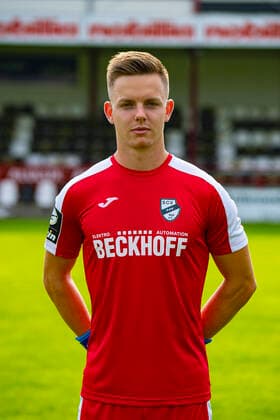 Robin Brüseke Sport Club Verl 1924 3 Liga, portrait date 2020 2021, Copyright: xChristopherxNeundorfx xKirchner-Mediax