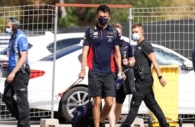 Motorsports FIA Formula One World Championship 2020, Grand Prix of Spain, 23 Alexander Albon THA, Aston Martin Red Bull Racing, Barcelona Spain