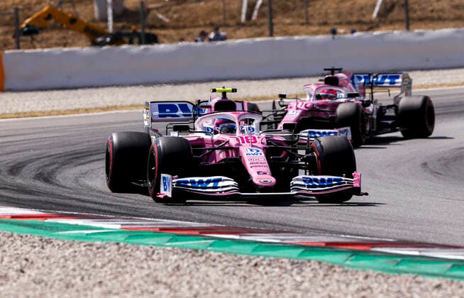 Motorsports FIA Formula One World Championship 2020, Grand Prix of Spain, 18 Lance Stroll CAN, BWT Racing Point F1 Team, Barcelona Spain