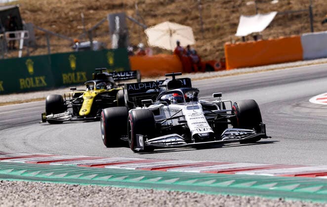 Motorsports FIA Formula One World Championship 2020, Grand Prix of Spain, 26 Daniil Kvyat RUS, Scuderia AlphaTauri Honda , Barcelona Spain