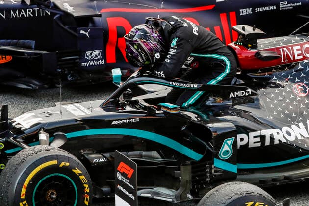Motorsports FIA Formula One World Championship 2020, Grand Prix of Spain, 44 Lewis Hamilton GBR, Mercedes AMG Petronas Formula One Team, Barcelona Spain