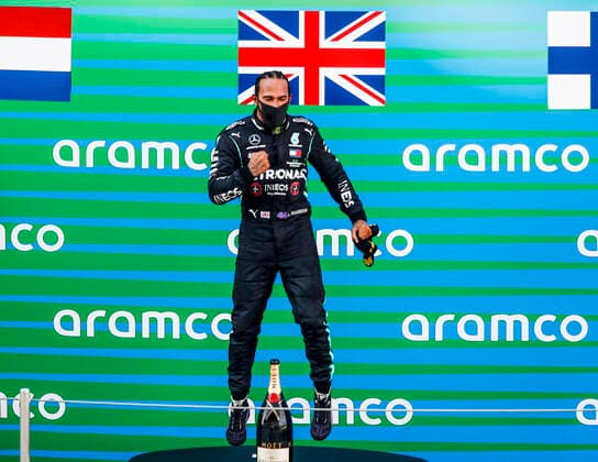 Motorsports FIA Formula One World Championship 2020, Grand Prix of Spain, 44 Lewis Hamilton GBR, Mercedes AMG Petronas Formula One Team, Barcelona Spain