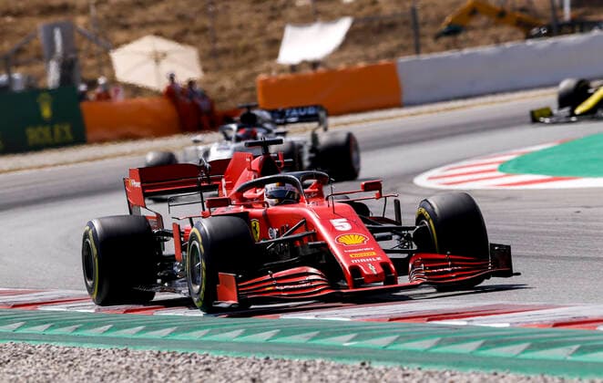 Motorsports FIA Formula One World Championship 2020, Grand Prix of Spain, 5 Sebastian Vettel GER, Scuderia Ferrari Mission Winnow , Barcelona Spain