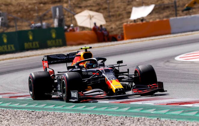 Motorsports FIA Formula One World Championship 2020, Grand Prix of Spain, 23 Alexander Albon THA, Aston Martin Red Bull Racing, Barcelona Spain
