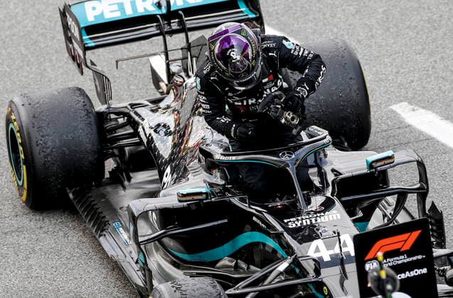 Motorsports FIA Formula One World Championship 2020, Grand Prix of Spain, 44 Lewis Hamilton GBR, Mercedes AMG Petronas Formula One Team, Barcelona Spain