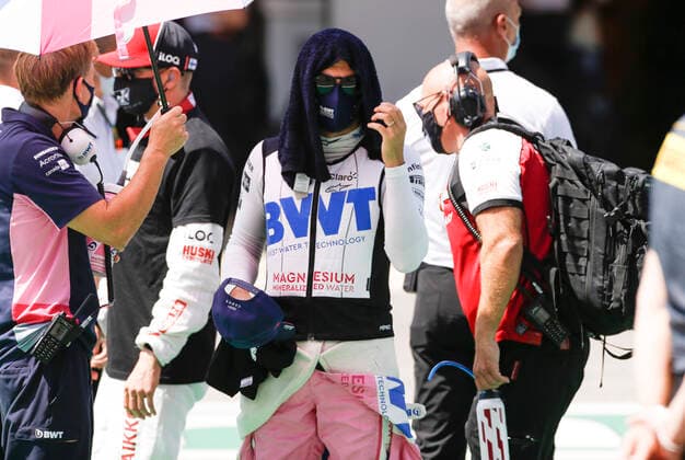 Motorsports FIA Formula One World Championship 2020, Grand Prix of Spain, 11 Sergio Perez MEX, BWT Racing Point F1 Team, Barcelona Spain
