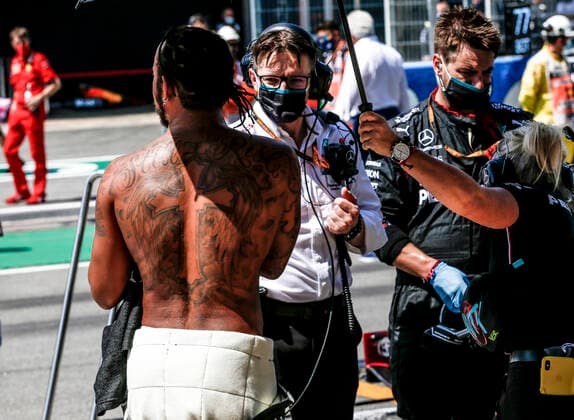 Motorsports FIA Formula One World Championship 2020, Grand Prix of Spain, 44 Lewis Hamilton GBR, Mercedes AMG Petronas Formula One Team, Barcelona Spain
