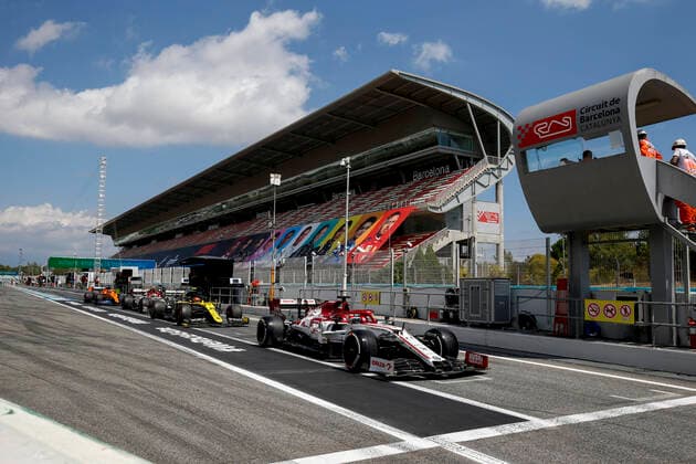 Motorsports FIA Formula One World Championship 2020, Grand Prix of Spain, 7 Kimi Raikkonen FIN, Alfa Romeo Racing ORLEN , Barcelona Spain