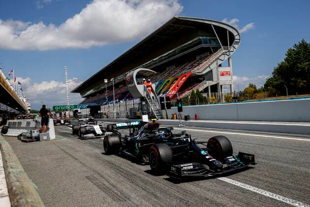 Motorsports FIA Formula One World Championship 2020, Grand Prix of Spain, 77 Valtteri Bottas FIN, Mercedes AMG Petronas Formula One Team, Barcelona Spain