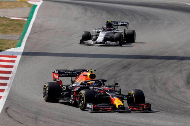 Motorsports FIA Formula One World Championship 2020, Grand Prix of Spain, 23 Alexander Albon THA, Aston Martin Red Bull Racing, Barcelona Spain