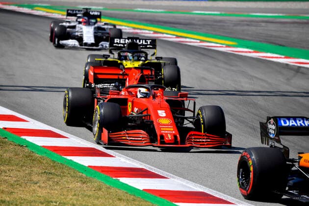 Motorsports FIA Formula One World Championship 2020, Grand Prix of Spain, 5 Sebastian Vettel GER, Scuderia Ferrari Mission Winnow , Barcelona Spain