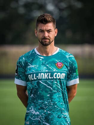 Goalkeeper Patrick Wiegers Portrait photos of SG Dynamo Dresden Football, Soccer, 3 League, Season 2020 2021, head, head photo, portrait, portrait, AOK Plus Walter Fritzsch Academy Dresden 14 August 2020