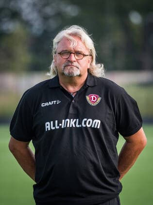 Heiko Scholz Co Coach Portrait Photos of SG Dynamo Dresden Football, Soccer, 3 League, Season 2020 2021, Head, Head Photo, Portrait, Portrait, AOK Plus Walter Fritzsch Academy Dresden 14 August 2020