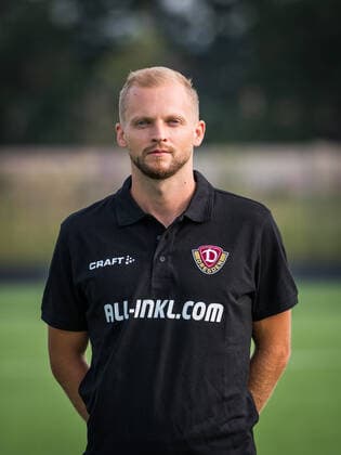 Jacob Wolf Sports Scientist Portrait Photos of SG Dynamo Dresden Football, Soccer, 3 League, Season 2020 2021, Head, Head Photo, Portrait, Portrait, AOK Plus Walter Fritzsch Academy Dresden 14 August 2020