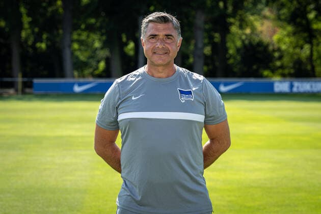 Fussball Berlin 17 08 2020 Season 2020 2021 1 BL DFL Hertha BSC Berlin Portrait date 2020 2021 Eddy Sözer Hertha BSC, Co-Trainer, Assistant Coach