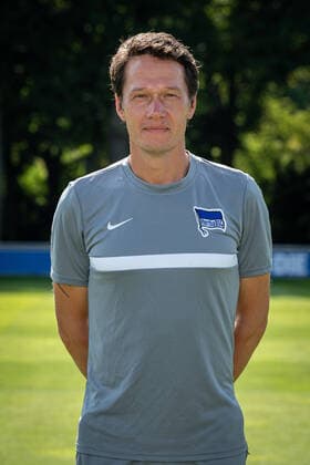 Football Berlin 17 08 2020 Season 2020 2021 1 BL DFL Hertha BSC Berlin Portrait date 2020 2021 Henrik Kuchno Hertha BSC, athletics coach