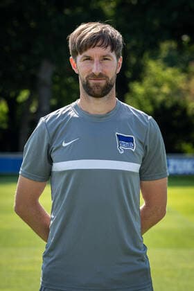 Football Berlin 17 08 2020 Season 2020 2021 1 BL DFL Hertha BSC Berlin Portrait date 2020 2021 Hendrik Vieth Hertha BSC, athletics coach