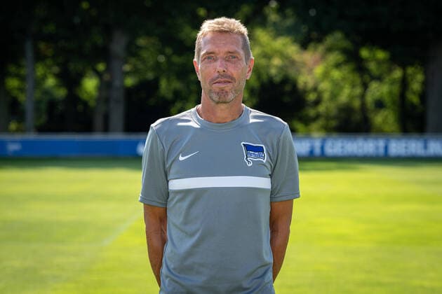 Football Berlin 17 08 2020 Season 2020 2021 1 BL DFL Hertha BSC Berlin Portrait date 2020 2021 Dr Klaus Neye Hertha BSC, doctor