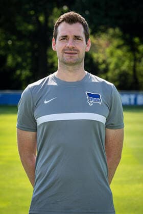 Football Berlin 17 08 2020 Season 2020 2021 1 BL DFL Hertha BSC Berlin Portrait date 2020 2021 Michael Becker Hertha BSC, physiotherapist