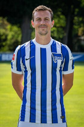 Football Berlin 17 08 2020 Season 2020 2021 1 BL DFL Hertha BSC Berlin Portrait date 2020 2021 Vladimir Darida Hertha BSC, No 06