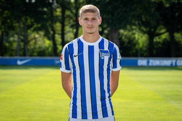 Fussball Berlin 17 08 2020 Season 2020 2021 1 BL DFL Hertha BSC Berlin Portrait date 2020 2021 M‡rton D‡rdai Hertha BSC, No 31 Marton Dardai