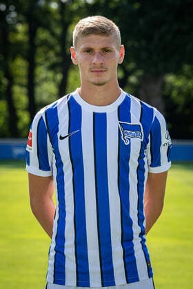 Football Berlin 17 08 2020 Season 2020 2021 1 BL DFL Hertha BSC Berlin Portrait date 2020 2021
