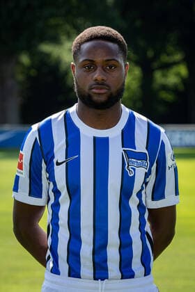 Football Berlin 17 08 2020 Season 2020 2021 1 BL DFL Hertha BSC Berlin Portrait date 2020 2021 Deyovaisio Zeefuik Hertha BSC, No 42