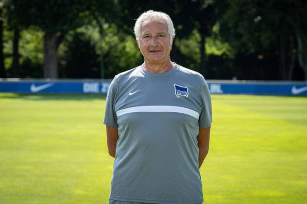 Football Berlin 17 08 2020 Season 2020 2021 1 BL DFL Hertha BSC Berlin Portrait date 2020 2021 Nello di Martino Hertha BSC, Team Leader