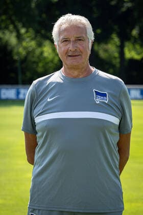 Football Berlin 17 08 2020 Season 2020 2021 1 BL DFL Hertha BSC Berlin Portrait date 2020 2021 Nello di Martino Hertha BSC, Team Leader
