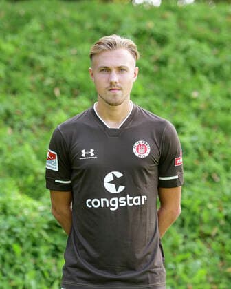 Lukas Daschner St Pauli 17 08 20, Hamburg, Media Day, FC St Pauli, football, GER, season 2020 2021, 2 Bundesliga, team photo appointment, portrait appointment Witters Pool via Thorsten Baering Poolfoto ,EDITORIAL USE ONLY