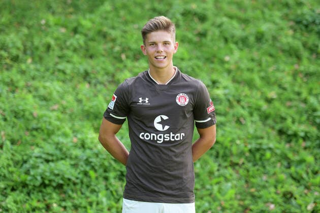 Finn Ole Becker St Pauli 17 08 20, Hamburg, Media Day, FC St Pauli, football, GER, season 2020 2021, 2 Bundesliga, team photo appointment, portrait appointment Witters Pool via Thorsten Baering Poolfoto ,EDITORIAL USE ONLY