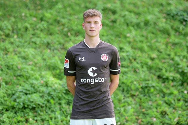 Christian Viet St Pauli 17 08 20, Hamburg, Media Day, FC St Pauli, football, GER, season 2020 2021, 2 Bundesliga, team photo appointment, portrait appointment Witters Pool via Thorsten Baering Poolfoto ,EDITORIAL USE ONLY