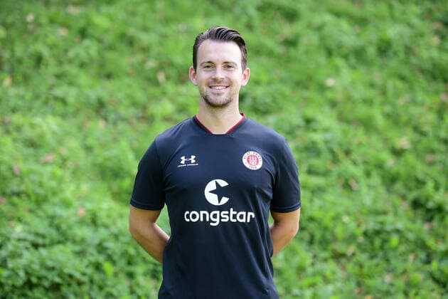 Physiotherapist Mike Muretic St Pauli 17 08 20, Hamburg, Media Day, FC St Pauli, football, GER, Season 2020 2021, 2 Bundesliga, team photo appointment, portrait appointment Witters Pool via Thorsten Baering Poolfoto ,EDITORIAL USE ONLY