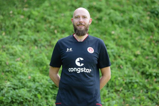 Zeugwart Thorge Bloecker St Pauli 17 08 20, Hamburg, Media Day, FC St Pauli, football, GER, Season 2020 2021, 2 Bundesliga, team photo appointment, portrait appointment Witters Pool via Thorsten Baering Poolfoto ,EDITORIAL USE ONLY