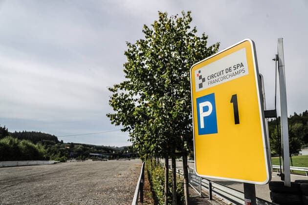 Illustration picture shows the Spa Francorchamps racing circuit ahead of a press conference, PK, Pressekonferenz concerning the safety and security measures taken ahead of the Spa-Francorchamps Formula One Grand Prix of Belgium race, in Stavelot Wednesday 19 August 2020. BRUNOxFAHY  x2531288x
