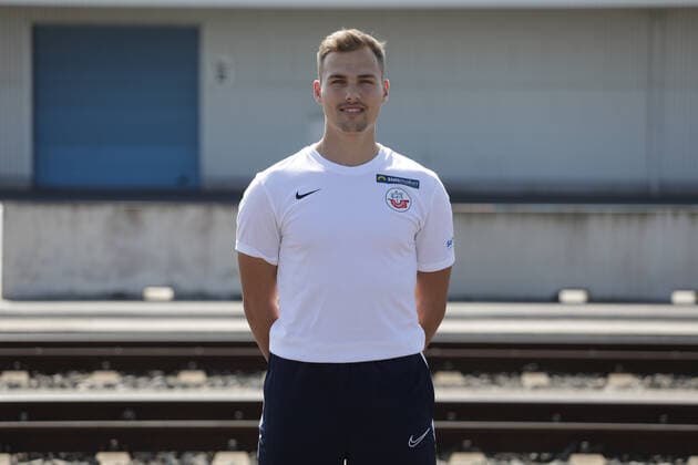 19 08 2020 3 Liga 2020 2021 Team and individual photo FC Hansa Rostock Physiotherapist Denis Hasenbek, DFB regulations prohibit any use of photographs as image sequences and or quasi video 19 08 2020 3 Liga 2020 2021 Team and individual photo FC Hansa Rostock Rostock Copyright: xAndyxBuenning xEibner-Pressefotox EP_abg