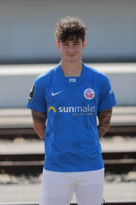 19 08 2020 3 Liga 2020 2021 Team and individual photo FC Hansa Rostock Aaron Herzog Rostock DFB regulations prohibit any use of photographs as image sequences and or quasi video 19 08 2020 3 Liga 2020 2021 Team and individual photo FC Hansa Rostock Rostock Copyright: xAndyxBuenning xEibner-Pressefotox EP_abg
