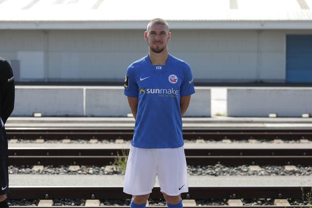 19 08 2020 3 Liga 2020 2021 Team and individual photo FC Hansa Rostock Damian Roßbach Rossbach Rostock DFB regulations prohibit any use of photographs as image sequences and or quasi video 19 08 2020 3 Liga 2020 2021 Team and individual photo FC Hansa Rostock Rostock Copyright: xAndyxBuenning xEibner-Pressefotox EP_abg