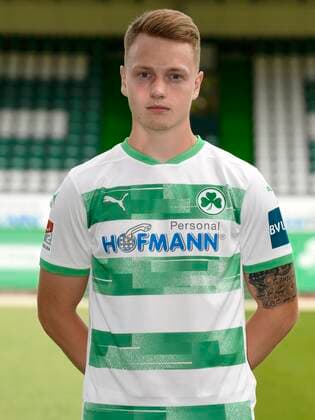 SpVgg Spielvereinigung Greuther Fürth cloverleaf season 2020 2021 Photo session portrait appointment Robin Kehr 7, SpVgg Greuther Fürth single photo single photo portrait portrait head photo