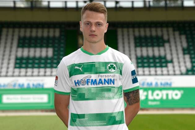 SpVgg Spielvereinigung Greuther Fürth cloverleaf season 2020 2021 Photo session portrait appointment Robin Kehr 7, SpVgg Greuther Fürth single photo single photo portrait portrait head photo